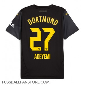 Borussia Dortmund Karim Adeyemi #27 Replik Auswärtstrikot 2024-25 Kurzarm